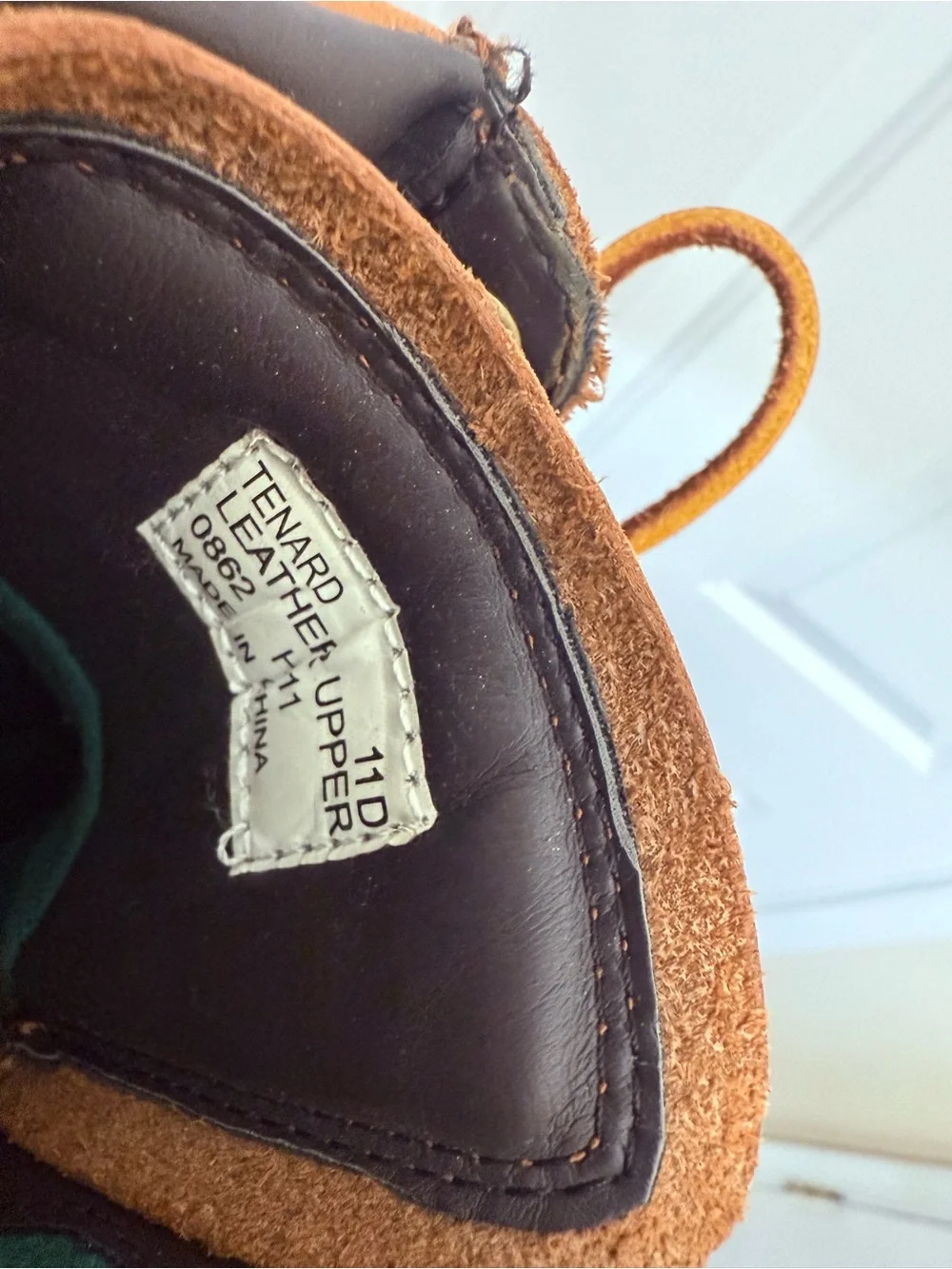 Men’s Polo Ralph Lauren Tenard Brown Leather Boots Size 11 Waterproof